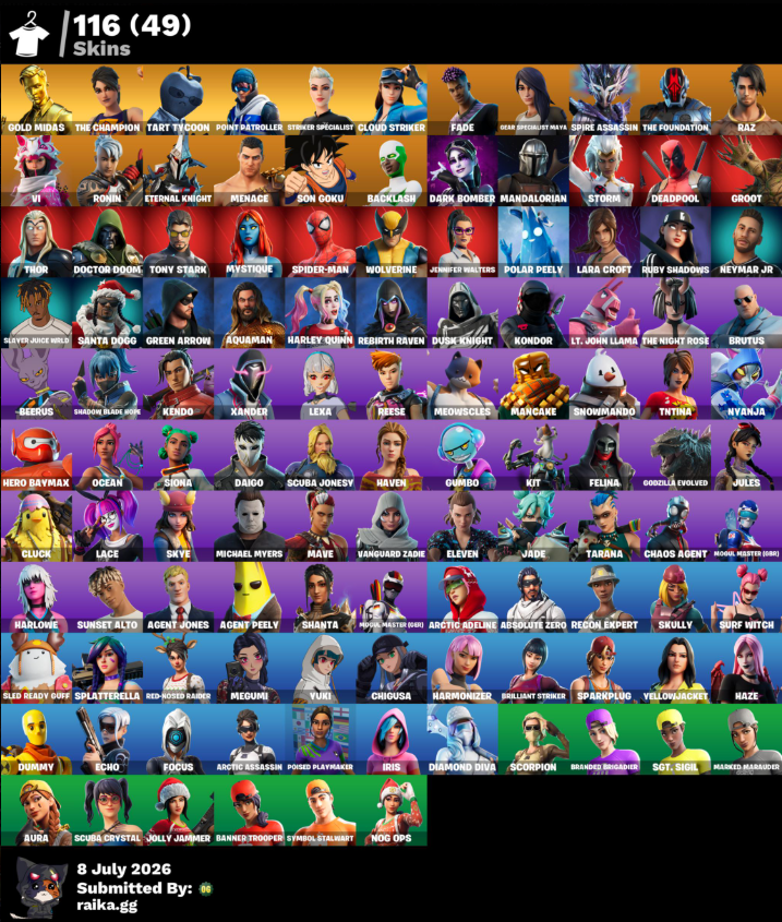 Exclusive Fortnite Account