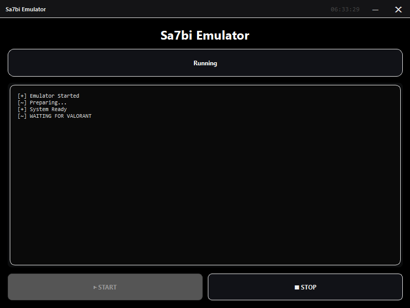 Vanguard Emulator