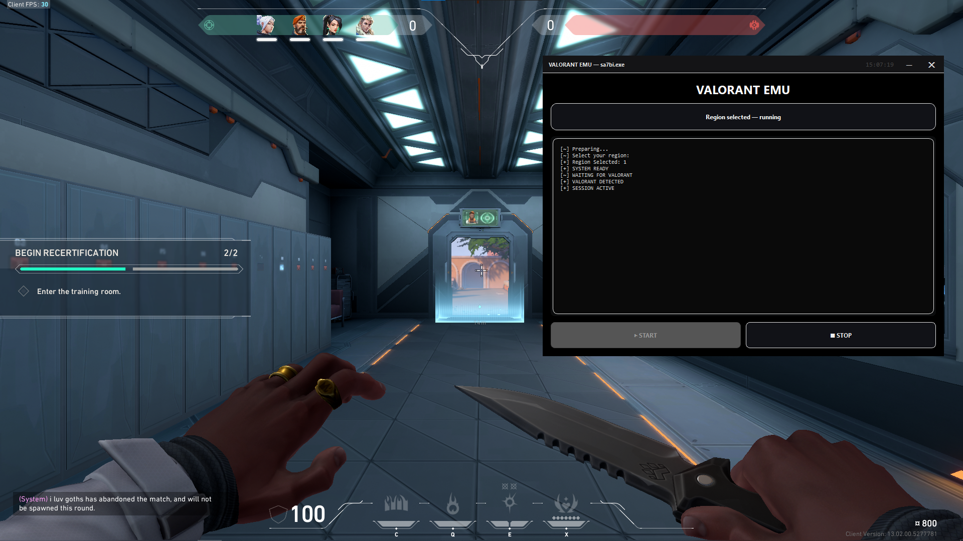 Vanguard Emulator